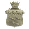East Sussex Constabulary White Metal Collar Badge