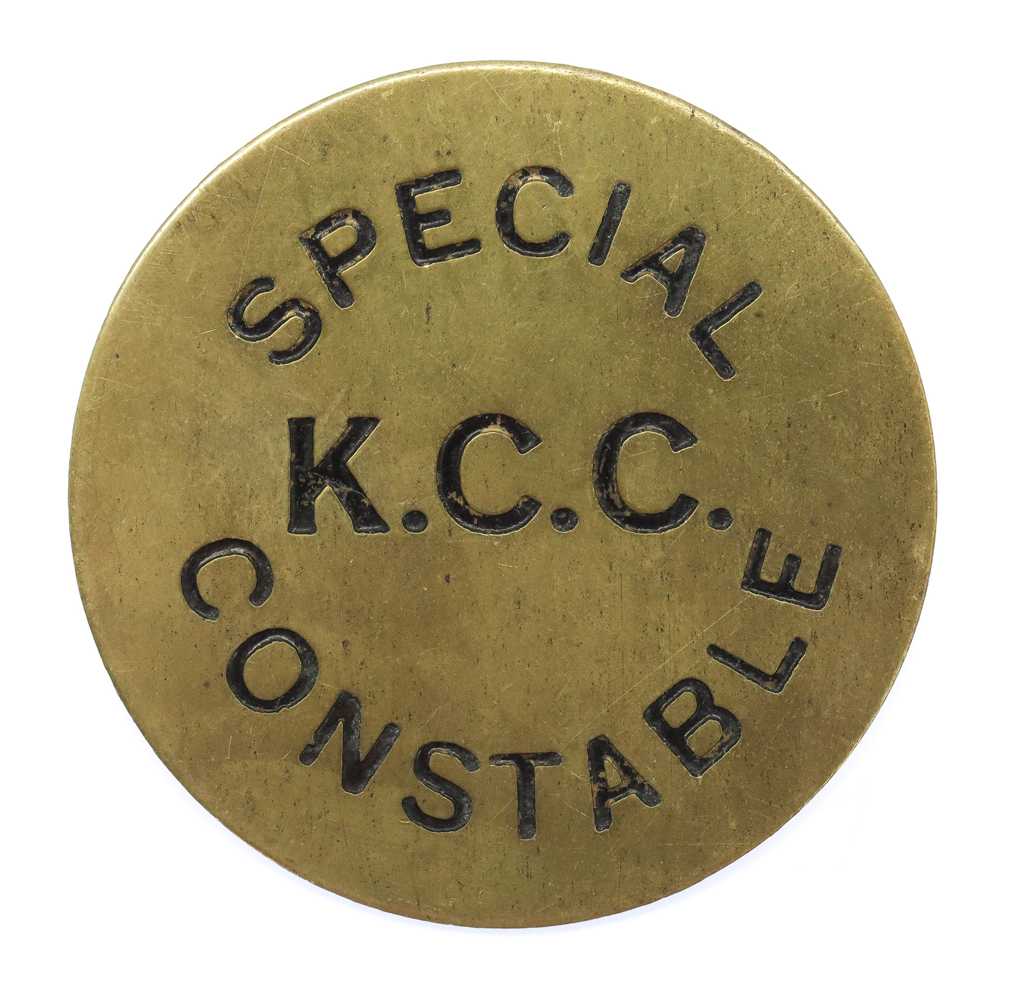 Kent County Constabulary Special Constable Lapel Badge