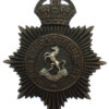 Kent Constabulary Night Helmet Plate - King's Crown