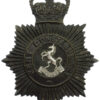 Kent Constabulary Night Helmet Plate - Queen's Crown