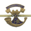 Somerset Light Infantry Enamelled Sweetheart Brooch
