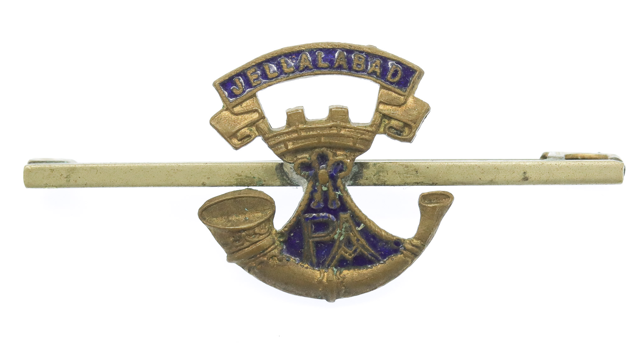 Somerset Light Infantry Enamelled Sweetheart Brooch