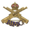 WW1 Motor Machine Gun Corps (M.M.G.) Enamelled Sweetheart Brooch