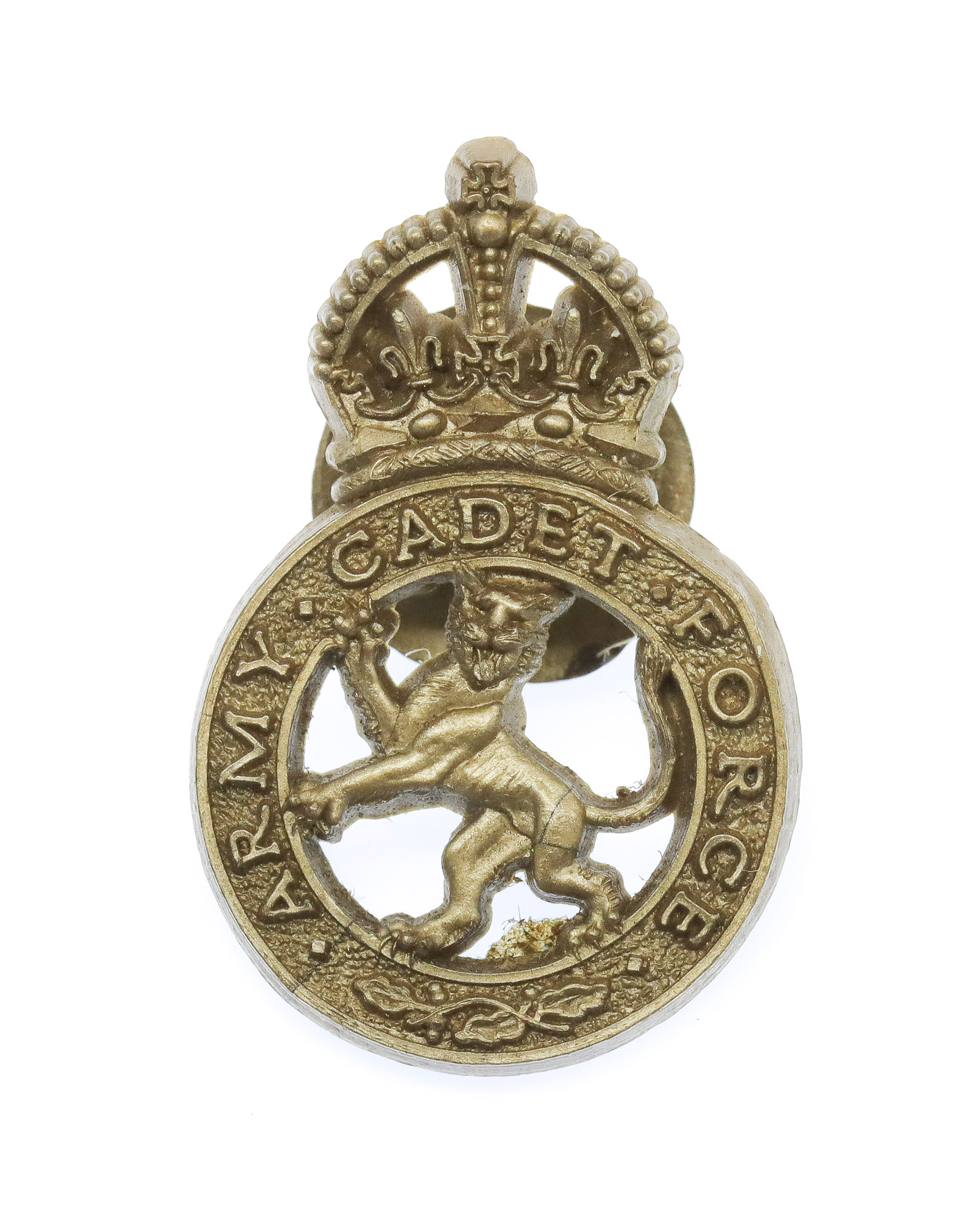 Army Cadet Force (A.C.F.) WW2 Plastic Economy Lapel Badge