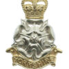 Yorkshire Brigade Anodised (Staybrite) Cap Badge
