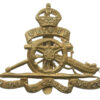Royal Artillery Cap Badge - King's Crown