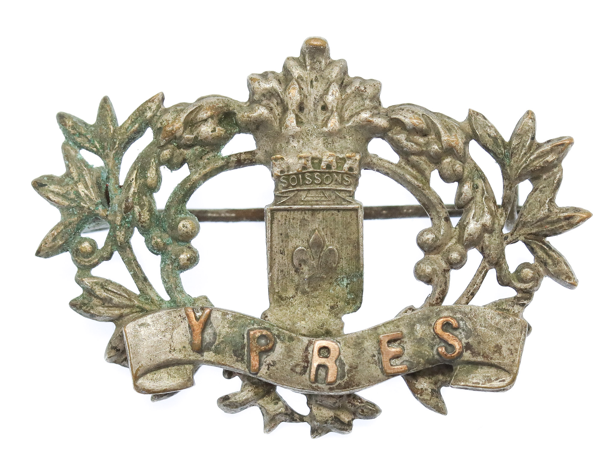 WW1 Battle of Ypres Sweetheart Brooch
