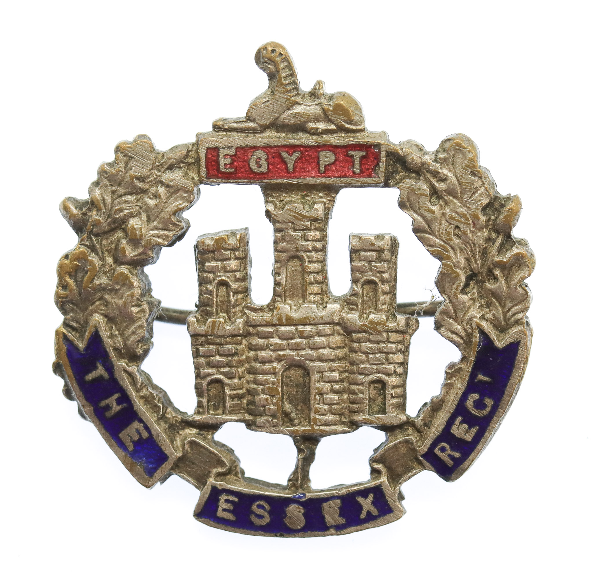 Essex Regiment Enamelled Sweetheart Brooch