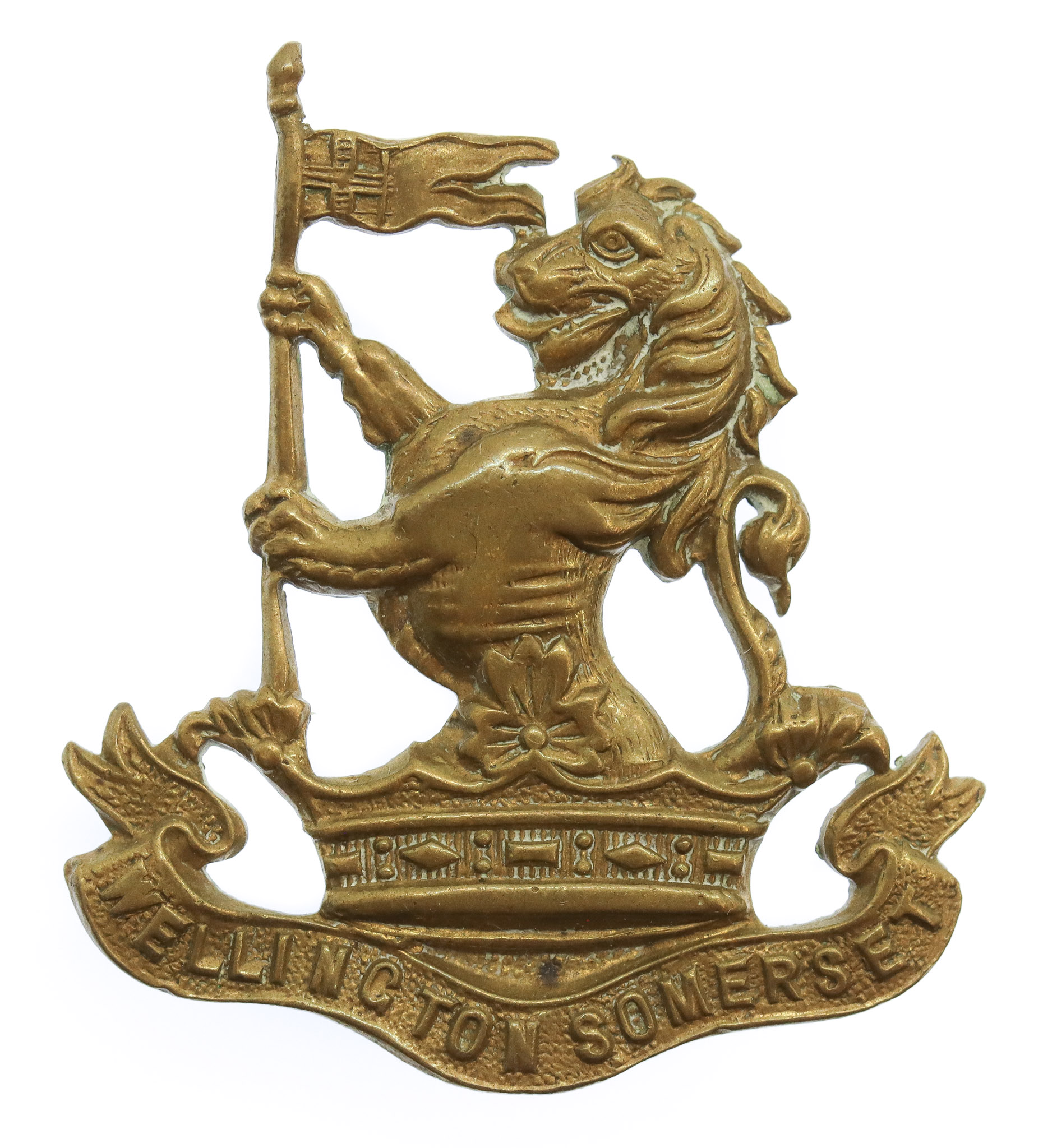 Wellington School Somerset O.T.C. Cap Badge