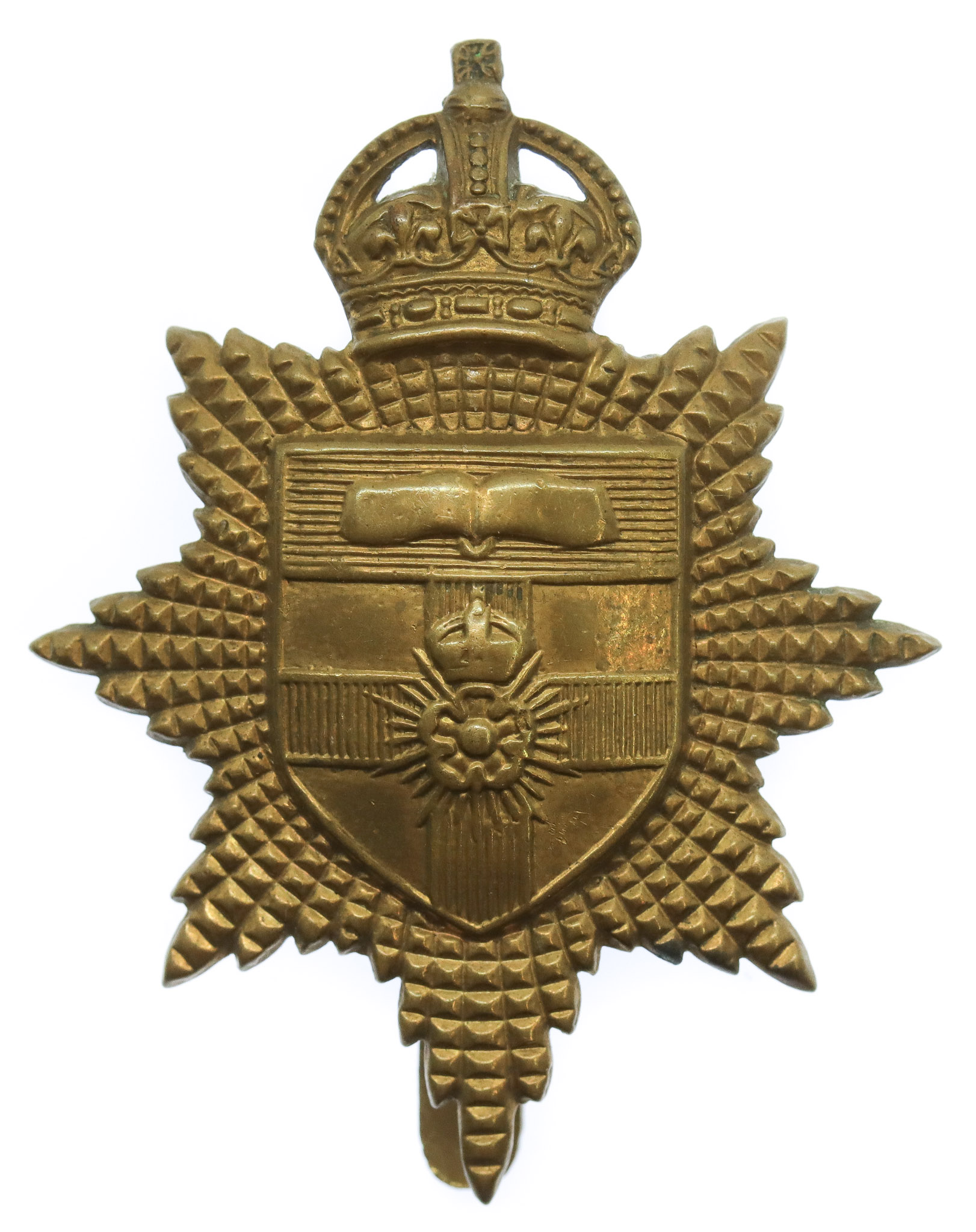 University of London O.T.C. Cap Badge - King's Crown