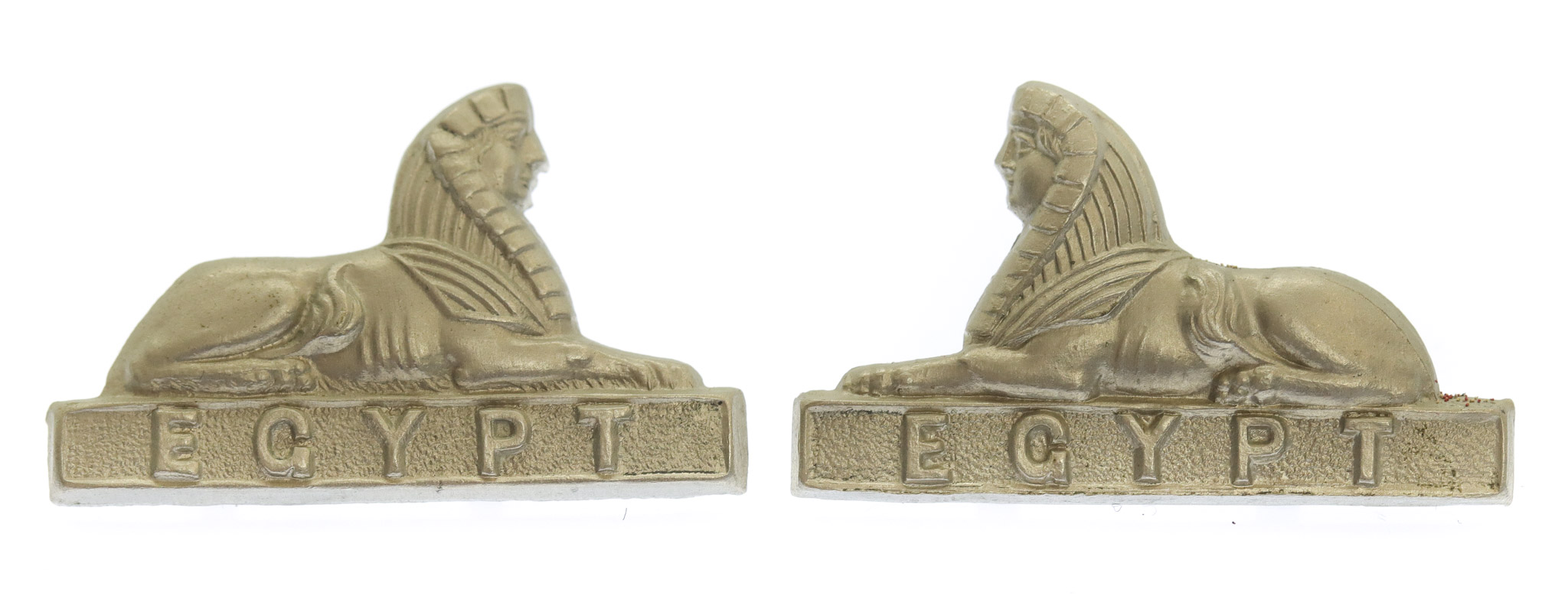 Pair of South Wales Borderers Collar Badges