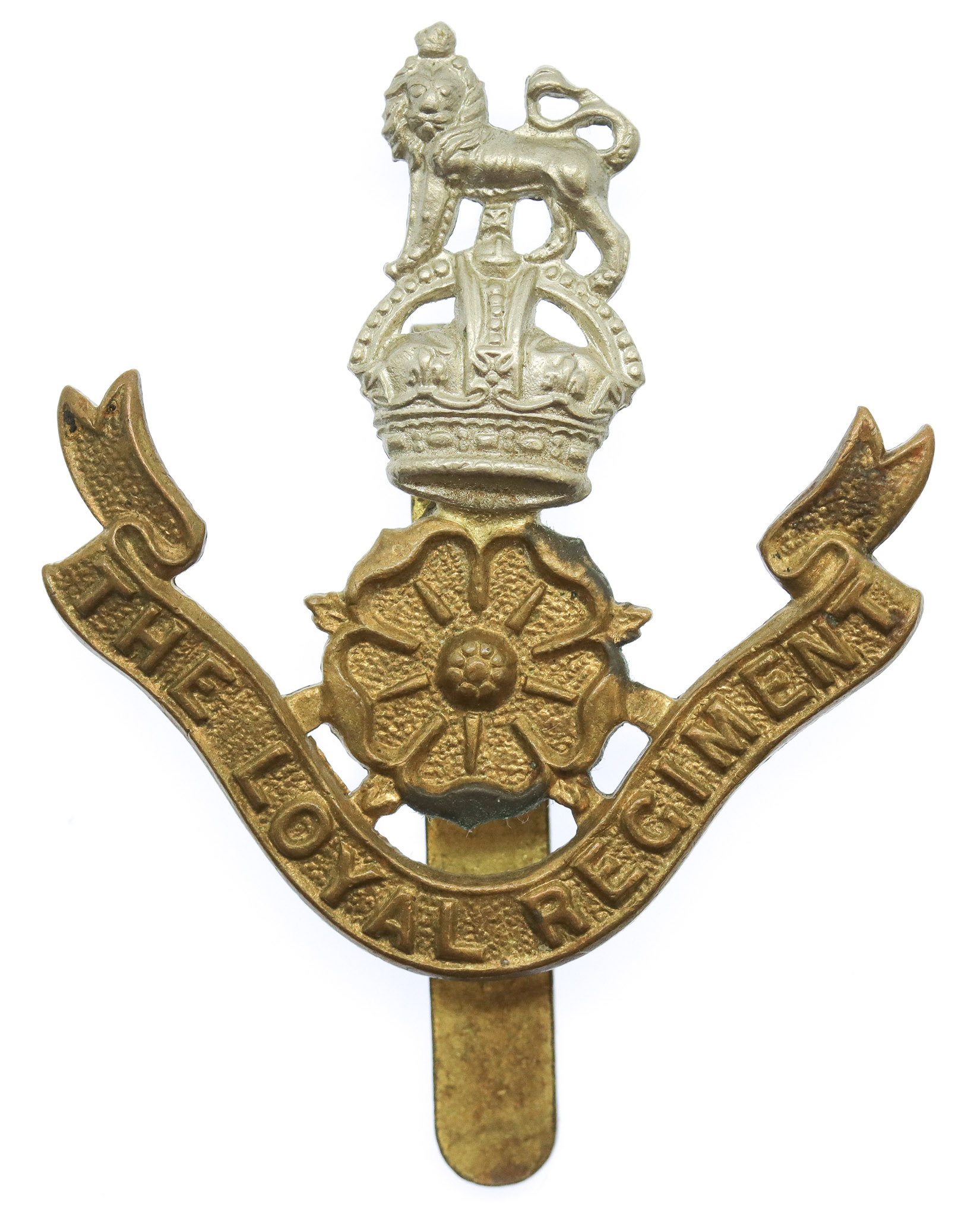 The Loyal Regiment Cap Badge - King's Crown