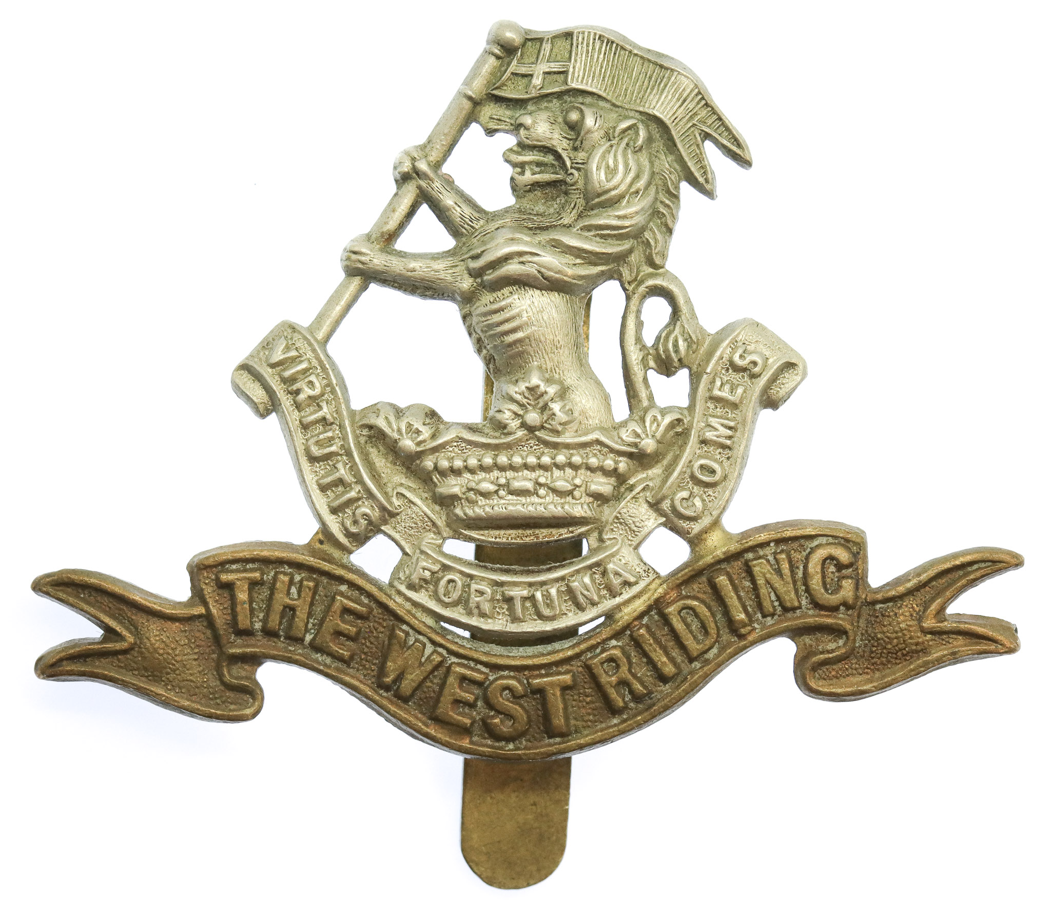 West Riding Regiment (Duke of Wellington's) Cap Badge