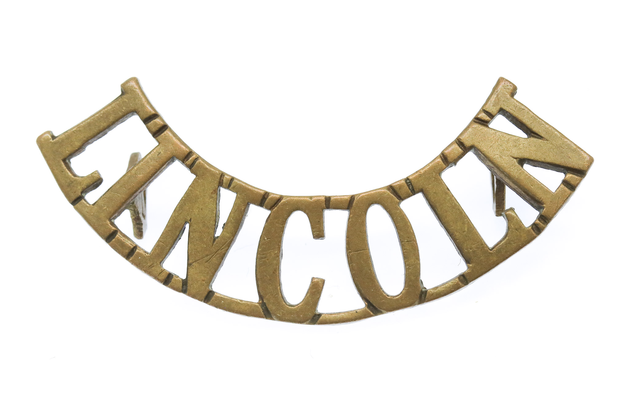 Lincolnshire Regiment (LINCOLN) Shoulder Title