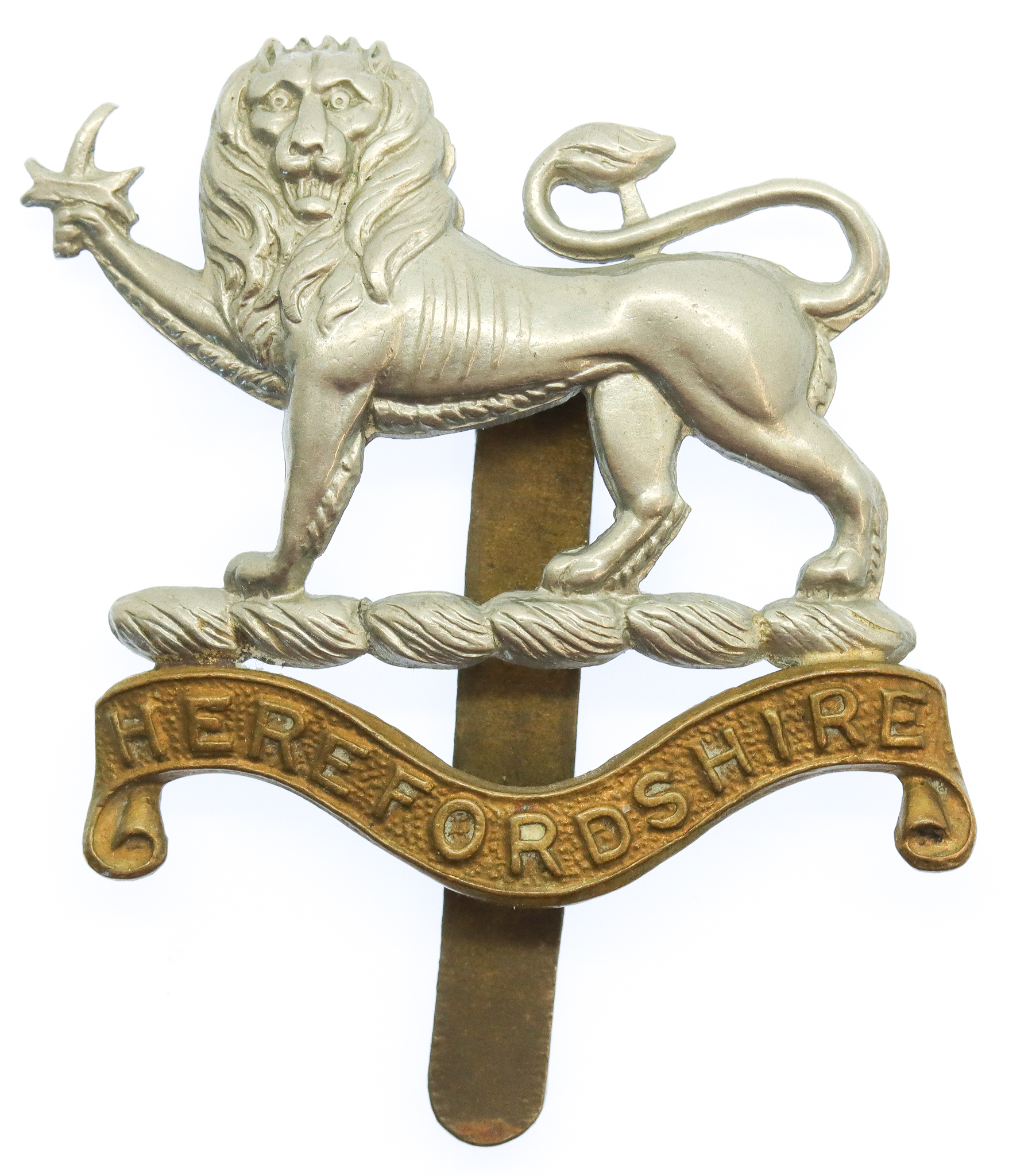 Herefordshire Regiment Cap Badge