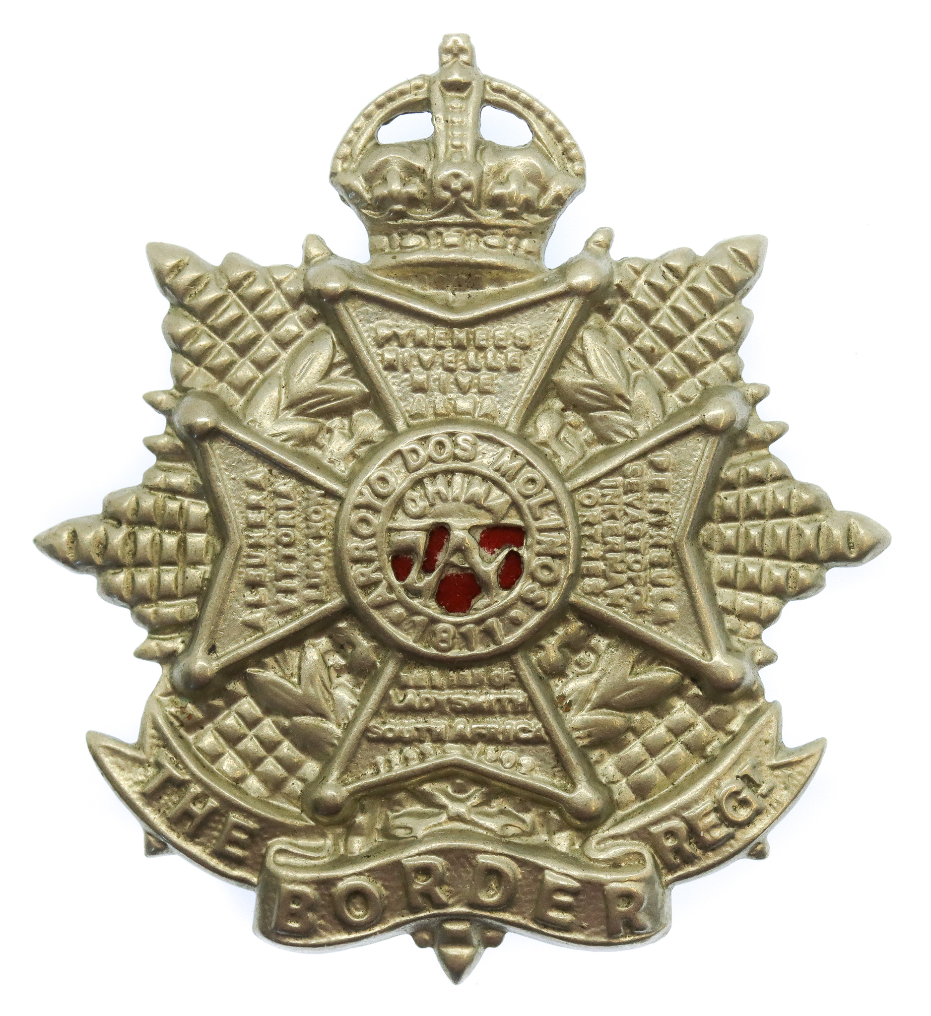 Border Regiment Cap Badge - King's Crown