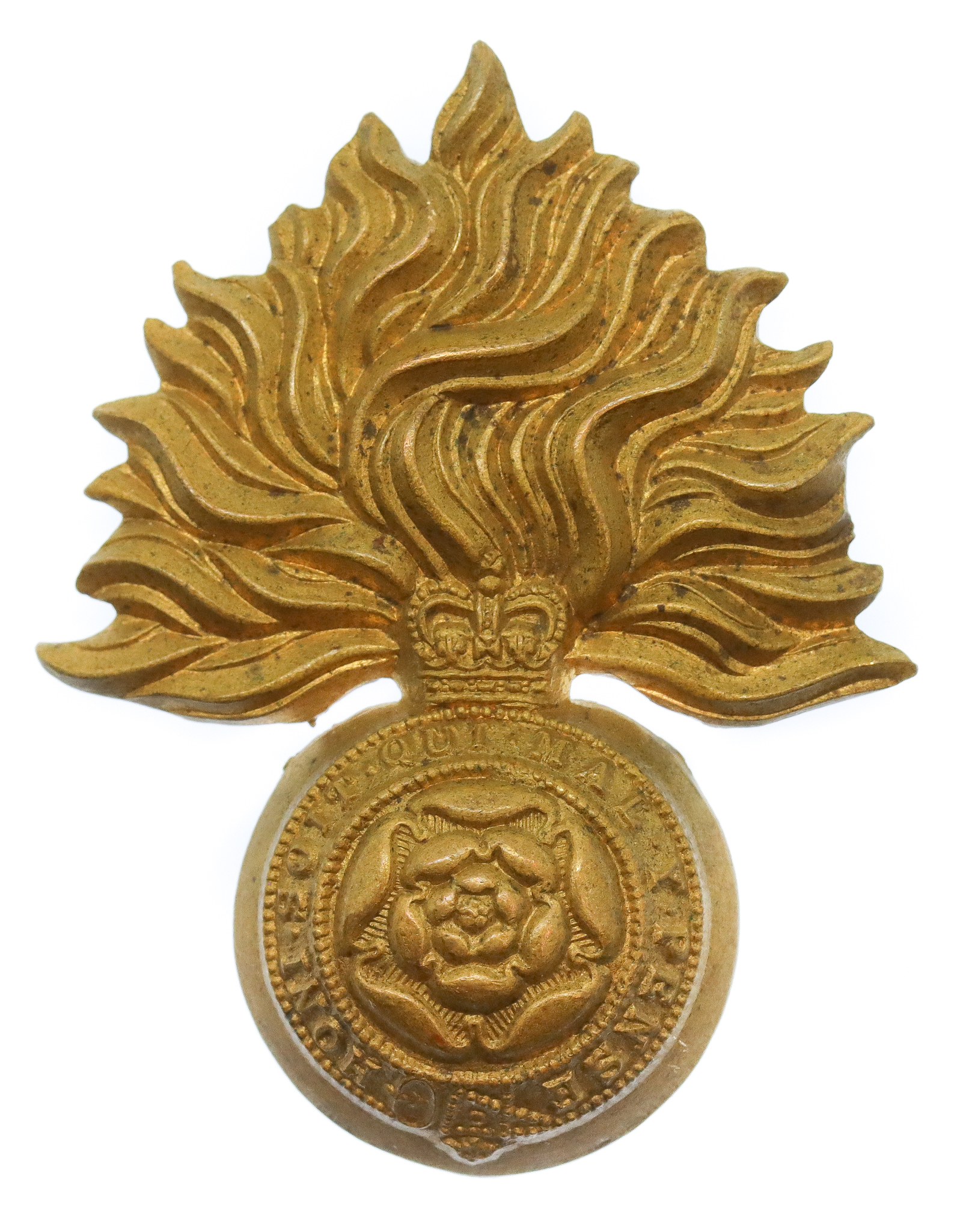 Royal Fusiliers Cap Badge - Queen's Crown
