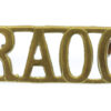 Royal Army Ordnance Corps (R.A.O.C.) Shoulder Title