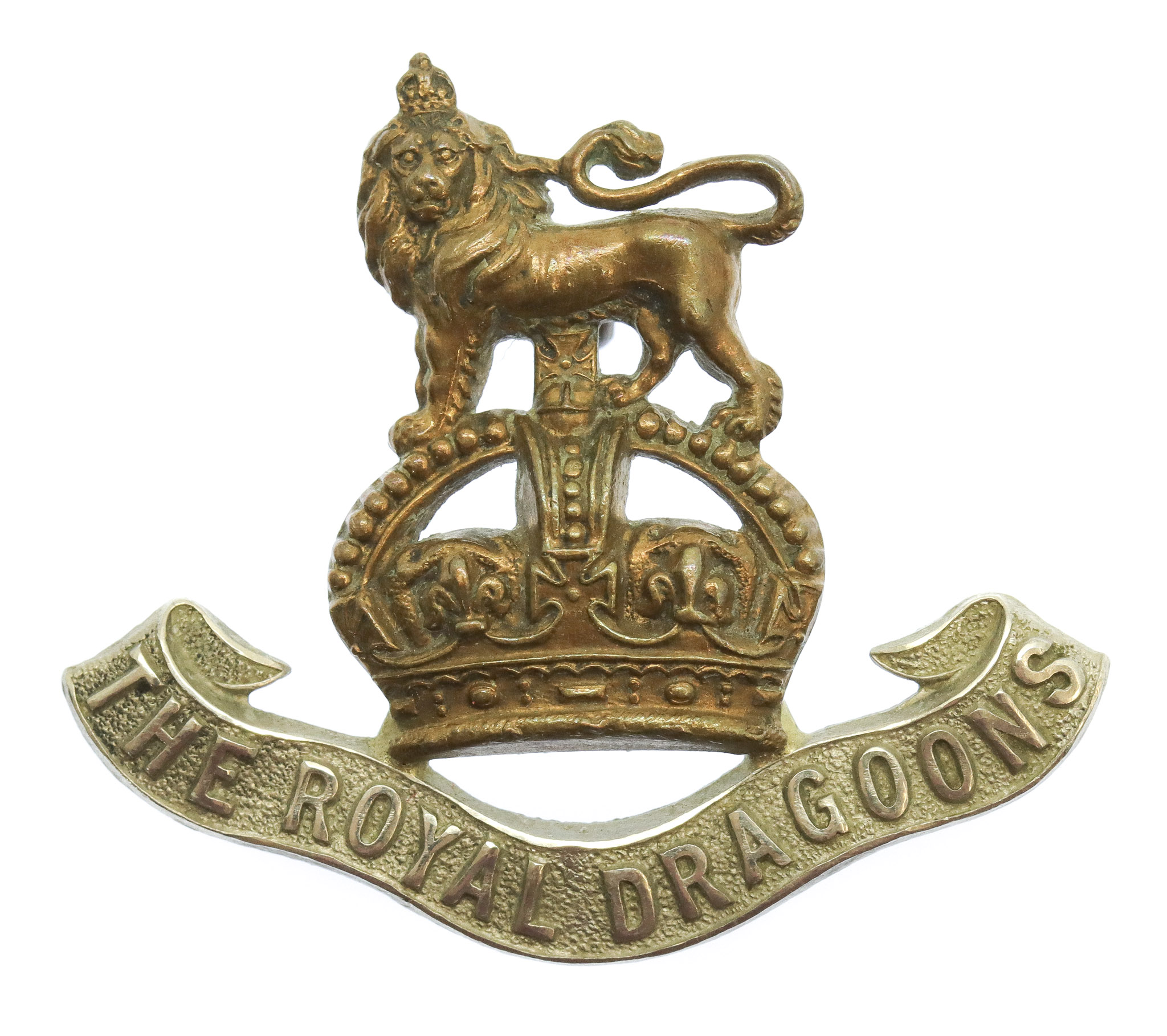 Edwardian Royal Dragoons Cap Badge