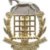 Berkshire and Westminster Dragoons Anodised (Staybrite) Cap Badge