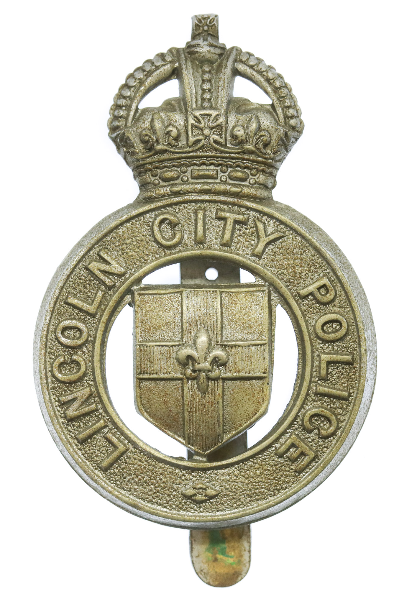 Lincoln City Police Cap Badge - King's Crown