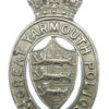 Great Yarmouth Police Cap Badge - King's Crown