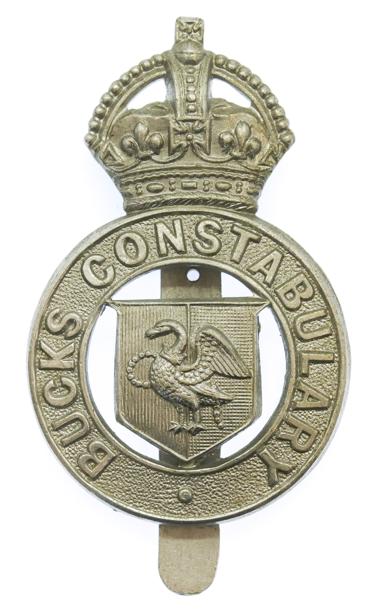 Buckinghamshire Constabulary Cap Badge - King's Crown