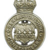 Caernarvonshire Constabulary Cap Badge - King's Crown