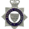 West Sussex Constabulary Senior Officer's Enamelled Cap Badge - Queen's Crown