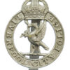 Liverpool City Police Chrome Cap Badge - King's Crown
