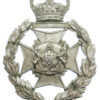 Salford City Police Wreath Helmet Plate - Queen's Crown