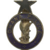 Ghana Police Senior Officer's Enamelled Cap Badge 