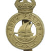 Aden Police Cap Badge - King's Crown