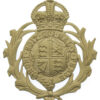 British Colonial Police Helmet Plate - King's Crown
