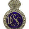 Derbyshire Constabulary Special Constable Enamelled Cap Badge - King's Crown