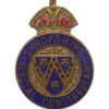 Shropshire Special Constabulary Enamelled Lapel Badge - King's Crown