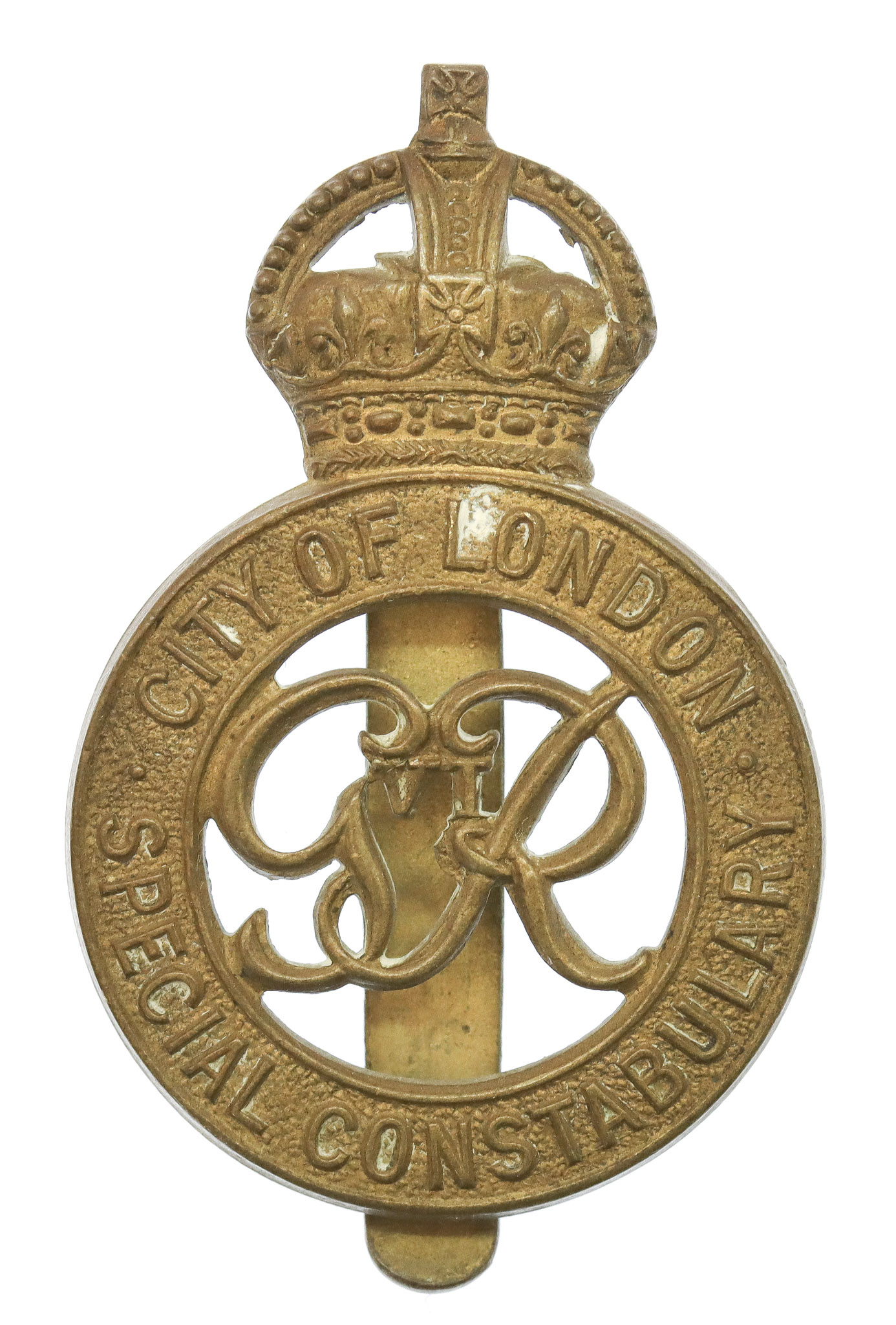 George VI City of London Special Constabulary Cap Badge