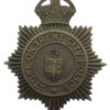 Stoke -on- Trent City Police Night Helmet Plate - King's Crown