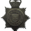 Reading Borough Police Night Helmet Plate - Queen's Crown