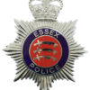 Essex Police Enamelled Helmet Plate - Queen's Crown