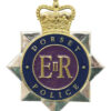 Dorset Police Enamelled Cap Badge - Queen's Crown