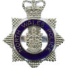 North Wales Police Senior Officer's Enamelled Cap Badge - Queen's Crown