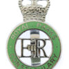Royal Parks Constabulary Enamelled Cap Badge - Queen's Crown