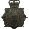 Manchester & Salford Police Night Helmet Plate - Queen's Crown