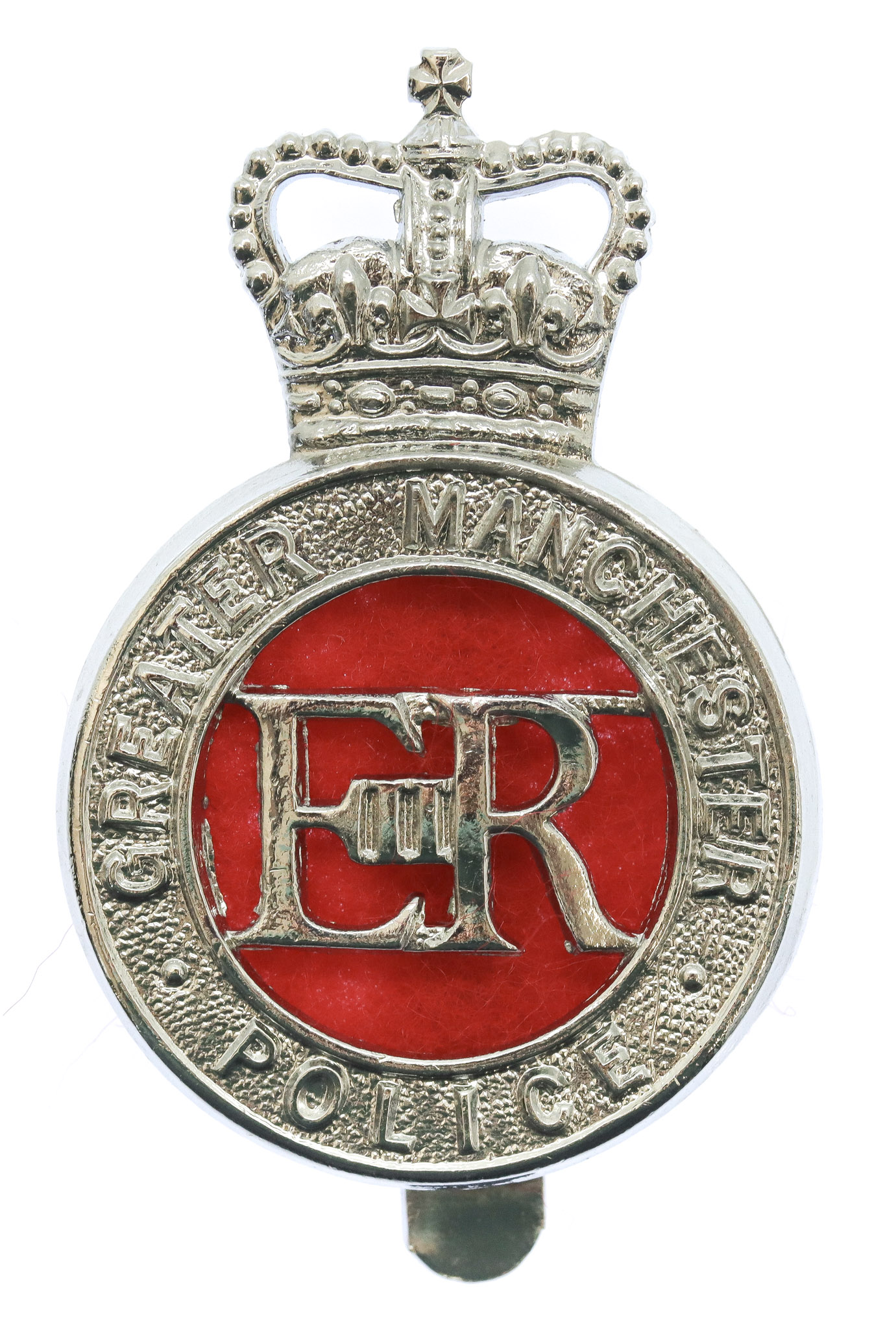 Greater Manchester Police Cap Badge - Queen's Crown