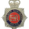 Greater Manchester Police Enamelled Helmet Plate - Queen's Crown