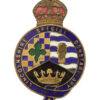 Lincolnshire Special Constabulary Enamelled Lapel Badge - King's Crown