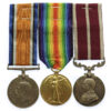 WW1 Meritorious Service Medal Group of Three - Gnr. F.W. Sloan, Royal Artillery