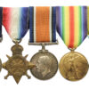 WW1 Military Medal, 1914-15 Star, British War Medal, Victory Medal and Territorial Force Efficiency Medal Group of Five - Sgt. J.F. Oakes, Army Service Corps