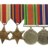 WW2 and Territorial Efficiency Medal Group of Six - Gnr. J.R.G. Wilson, 60th Field Regt, Royal Artillery, 60 Column, Special Forces (Chindits)